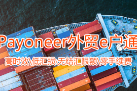 Payoneer推出外贸e户通，5种外贸收款方式，提现仅0.5%！