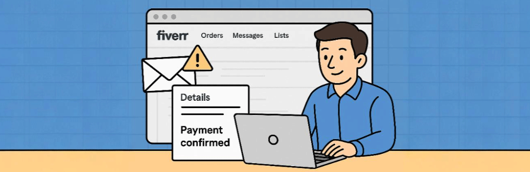 差点中招!揭秘Fiverr假买家“收款确认”骗局 + 最全防骗指南! 跨境资讯 第1张-七谷跨境电商经验分享