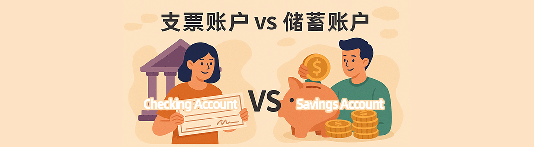 支票账户 vs 储蓄账户:跨境收款时,为什么你绑定的永远是“checking”? 跨境资讯 第1张-七谷跨境电商经验分享